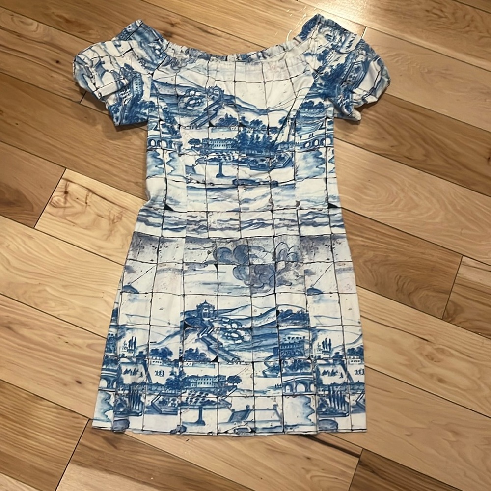 Off the shoulder dress